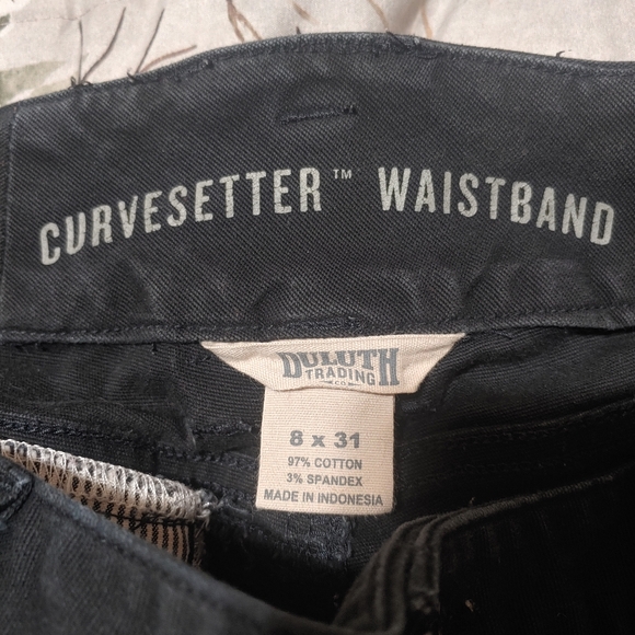 Duluth pants with curve setter waistband size 8 x 31. - Picture 3 of 3